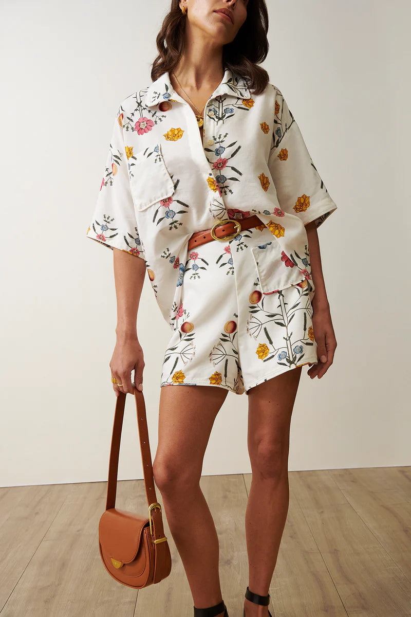 Sastria Shorts | Dahlia Floral