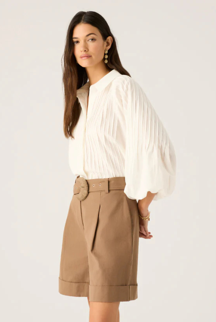 Nina Bermuda Short | Chocolate
