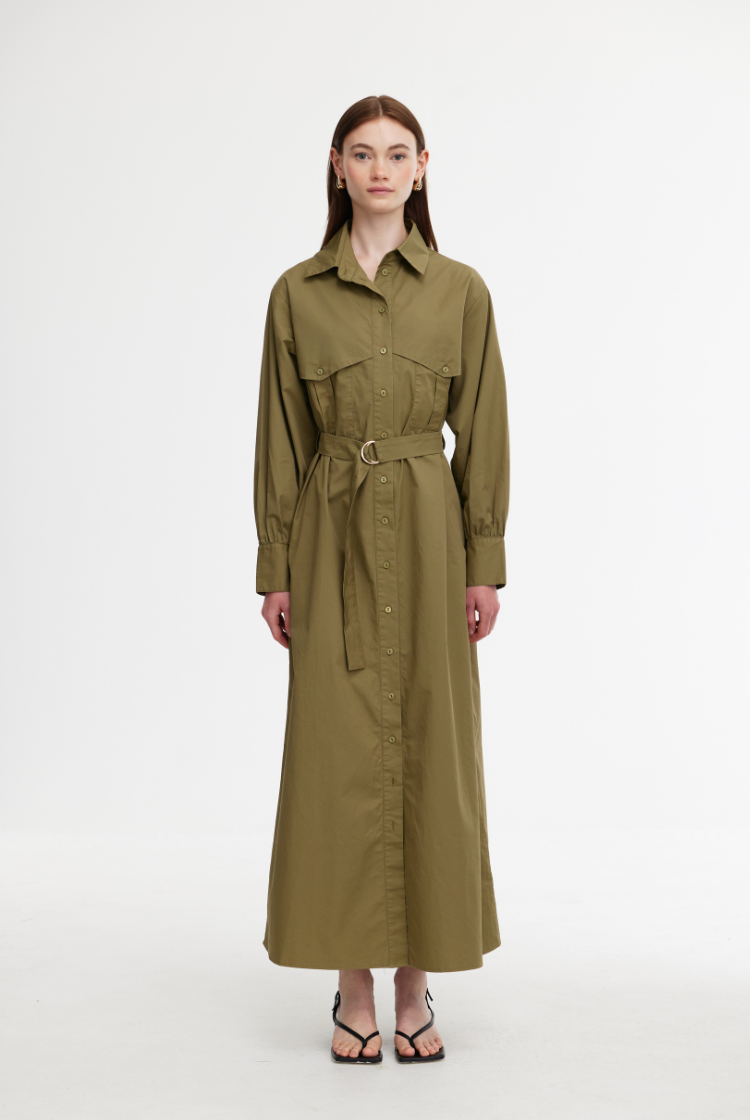 Margot Dress | Olive