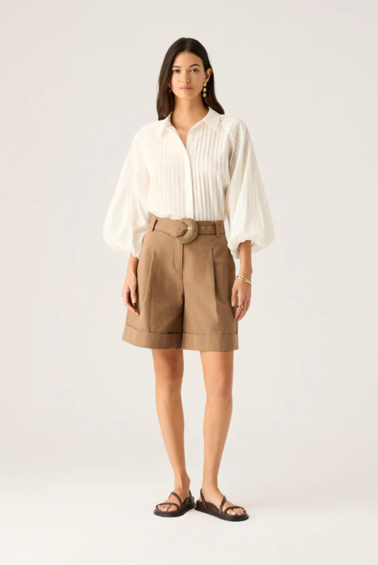 Nina Bermuda Short | Chocolate
