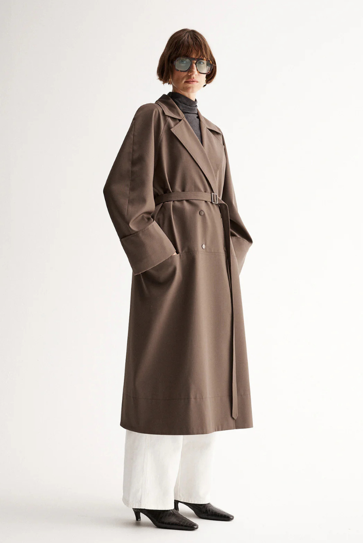 Mabel Coat | Cocoa