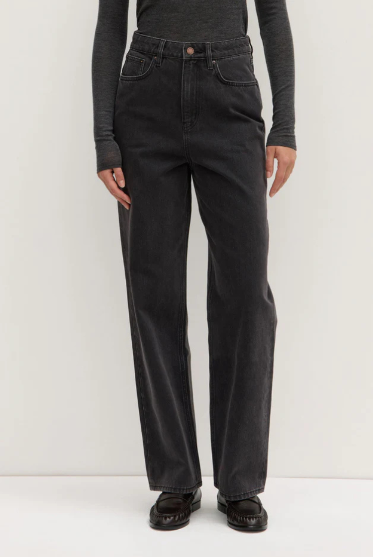 Vintage Straight Jean | Vintage Black