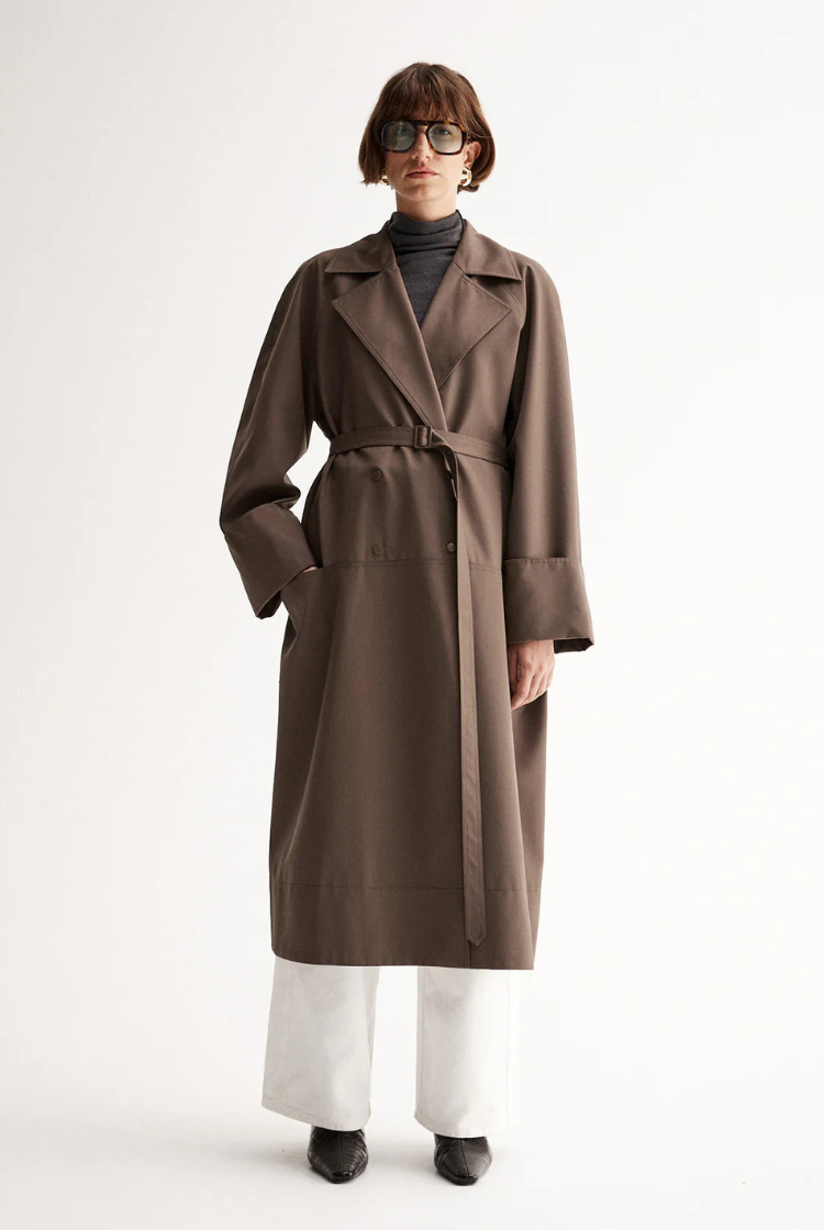 Mabel Coat | Cocoa