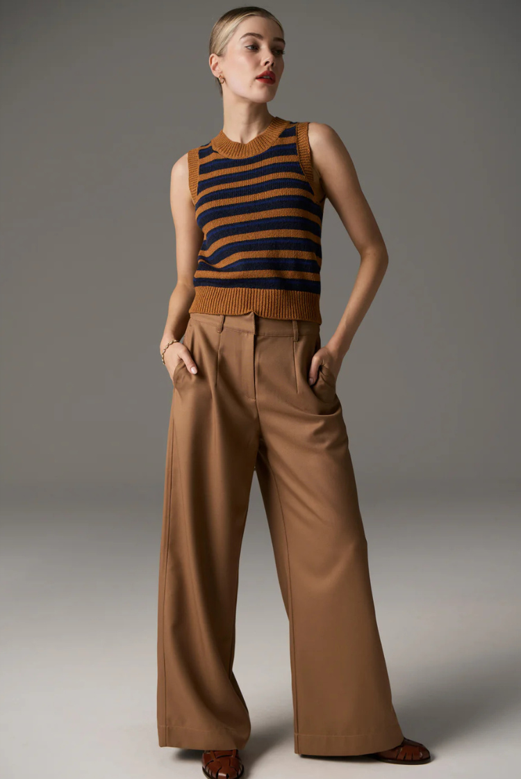 Soren Wide Leg Pant | Camel
