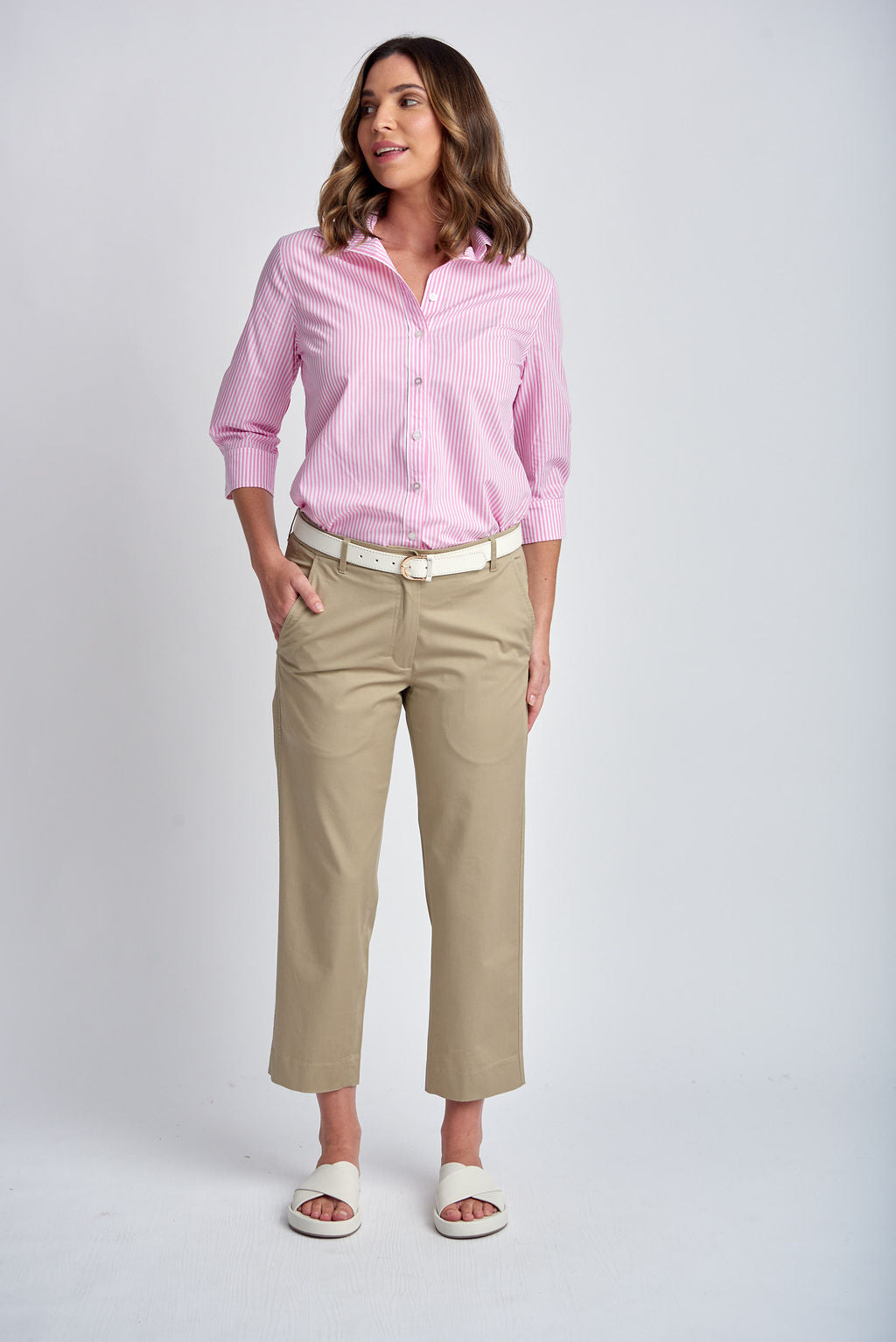 Cropped Pant | Sand