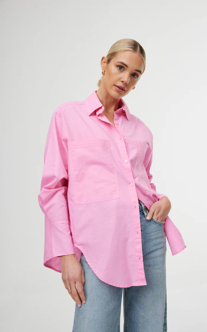 Alma Shirt | Flamingo