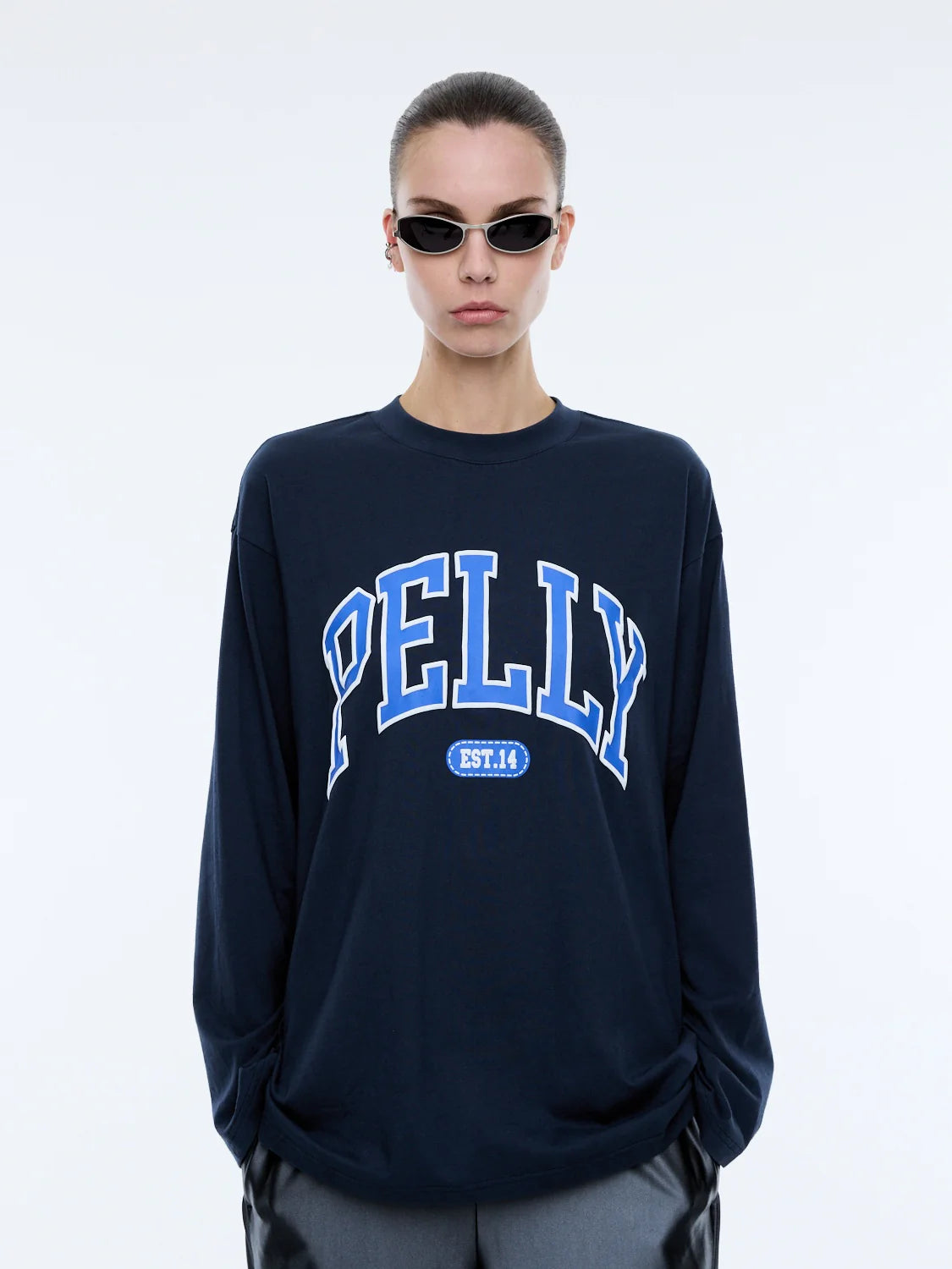 Long Sleeve Pelly Tee | Ink