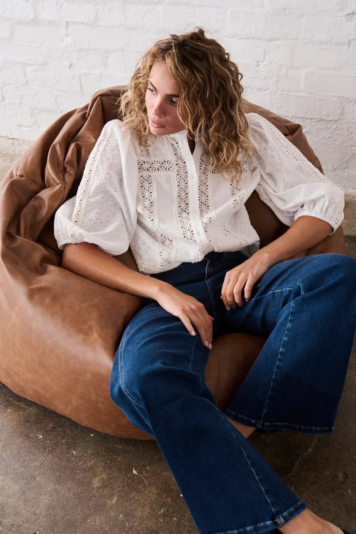 Isabella Shirt | White