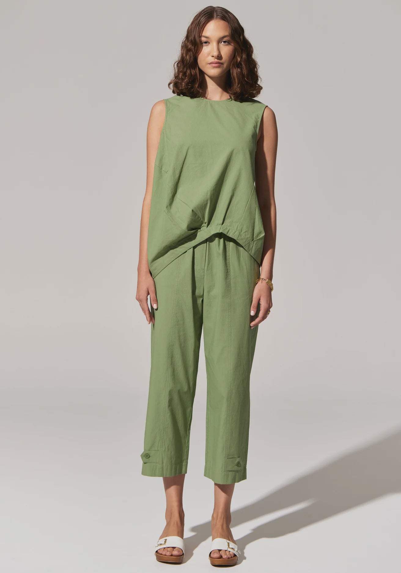 Ava Convertible Pant | Green