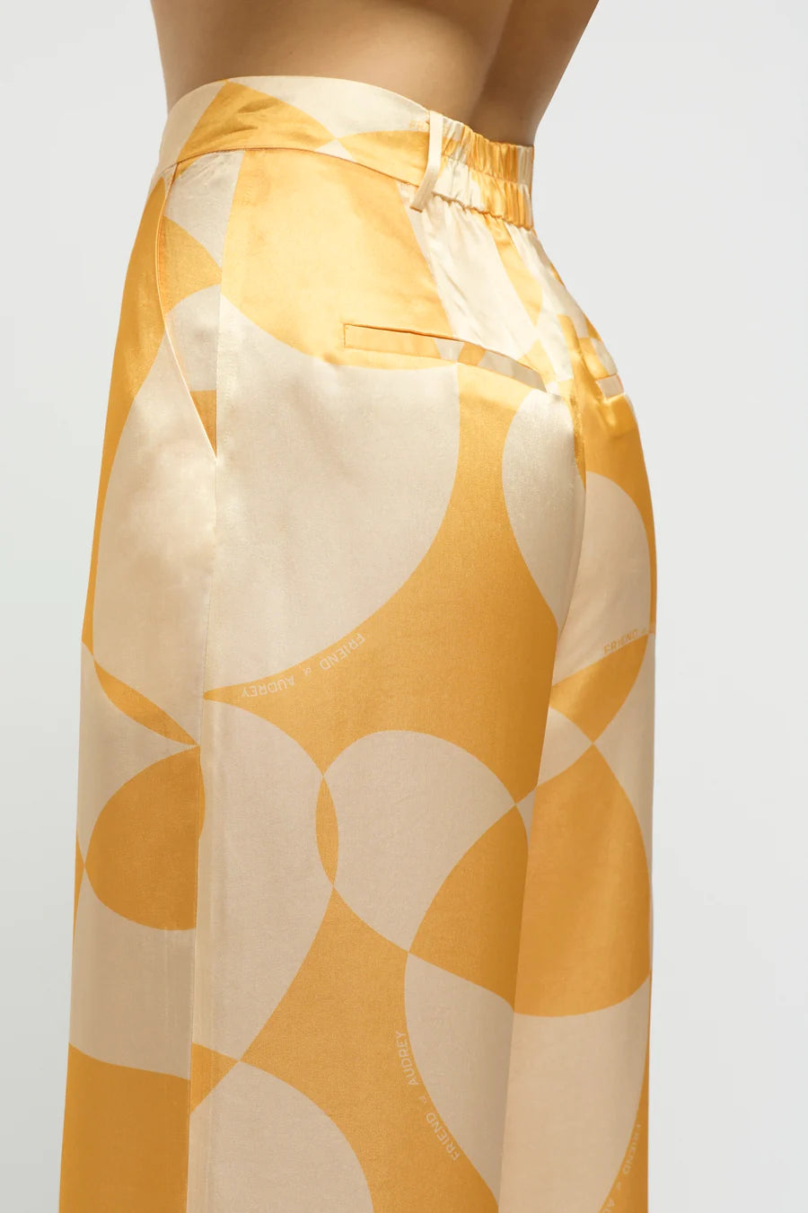Milos Elastic Back Pants | Print