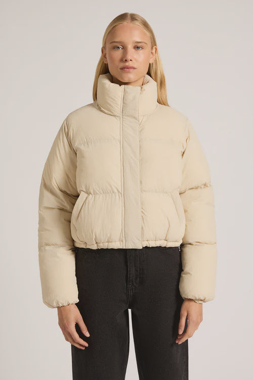 Topher Puffer Jacket | Wheat