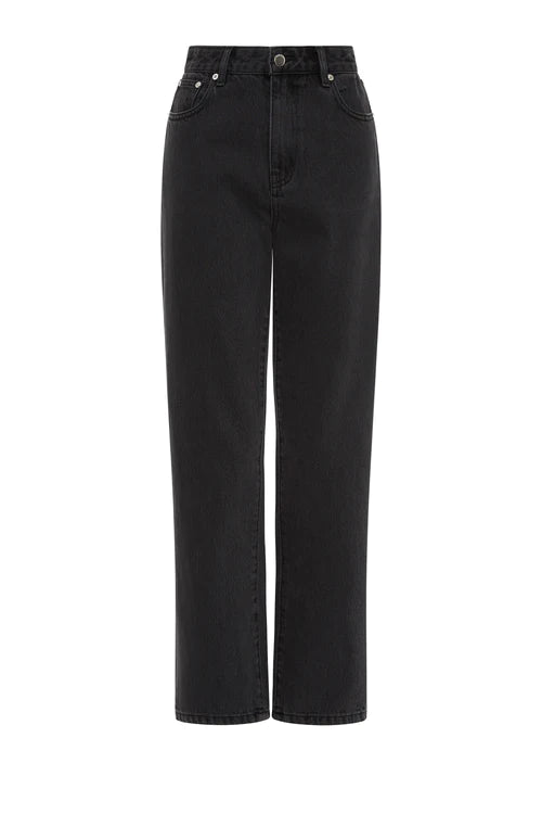 Organic Straight Leg Jean | Vintage Black