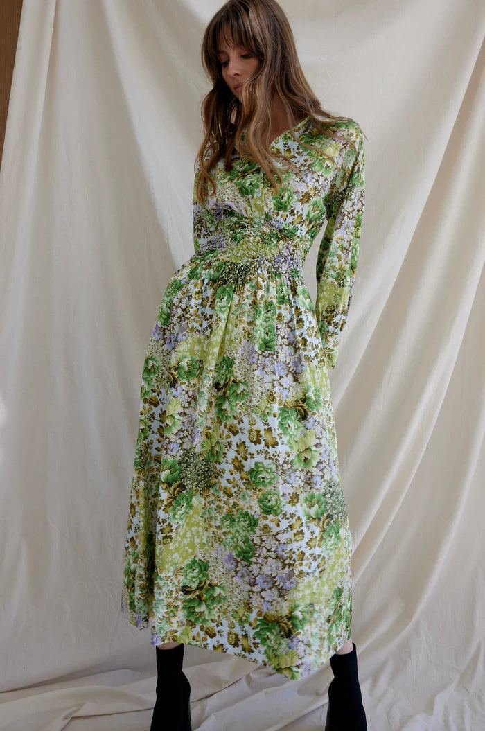 Hazel Dress | Floral Haze
