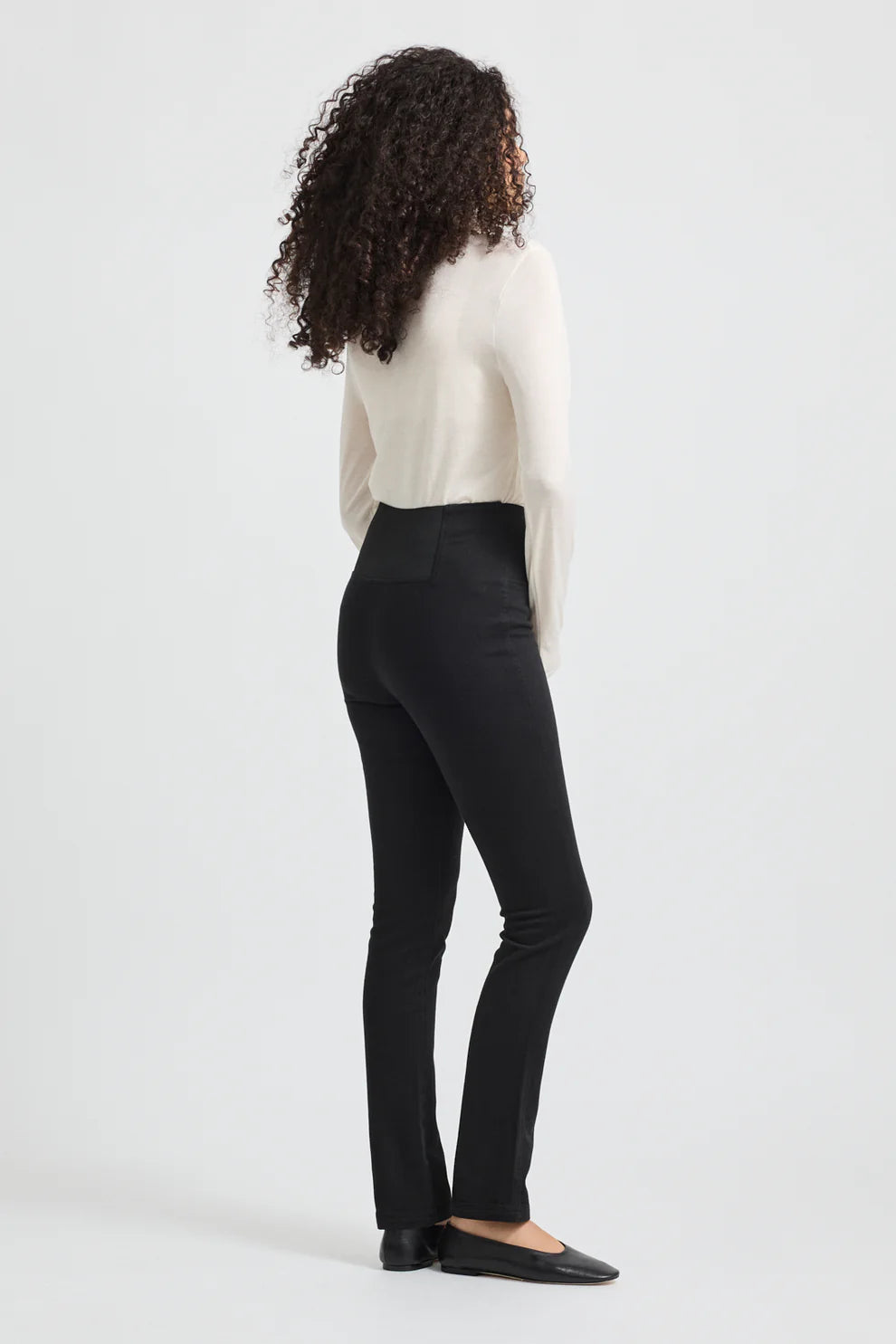 Elastic Waist Jean | Black