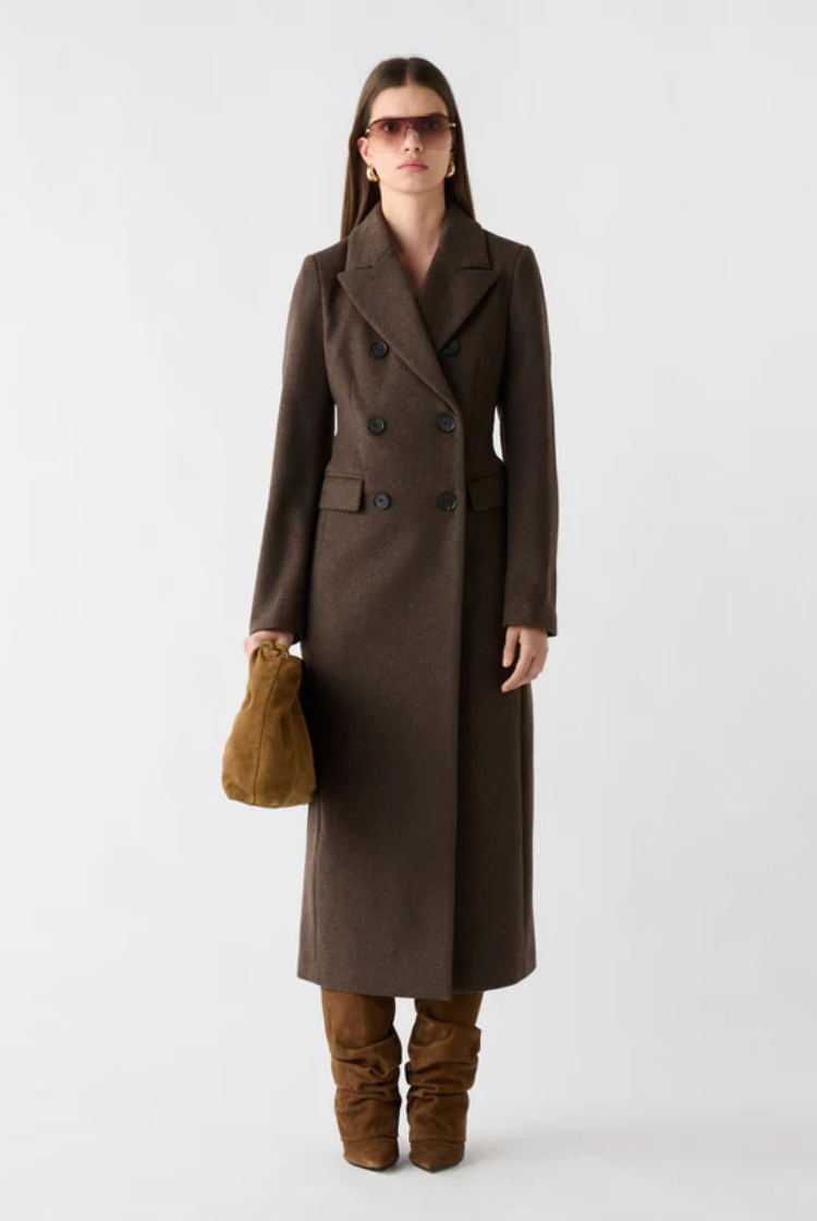 Reference Tailored Coat | Espresso