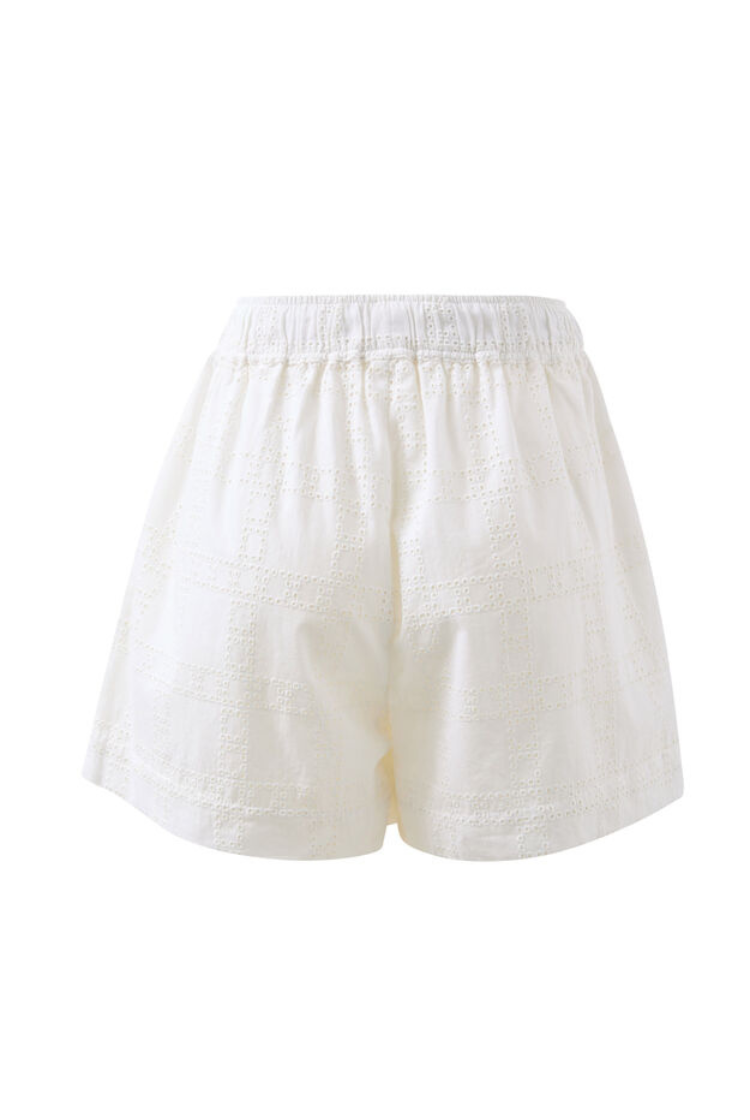 Mila Short | White Broderie
