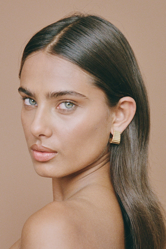 Turtle Earrings | Gold