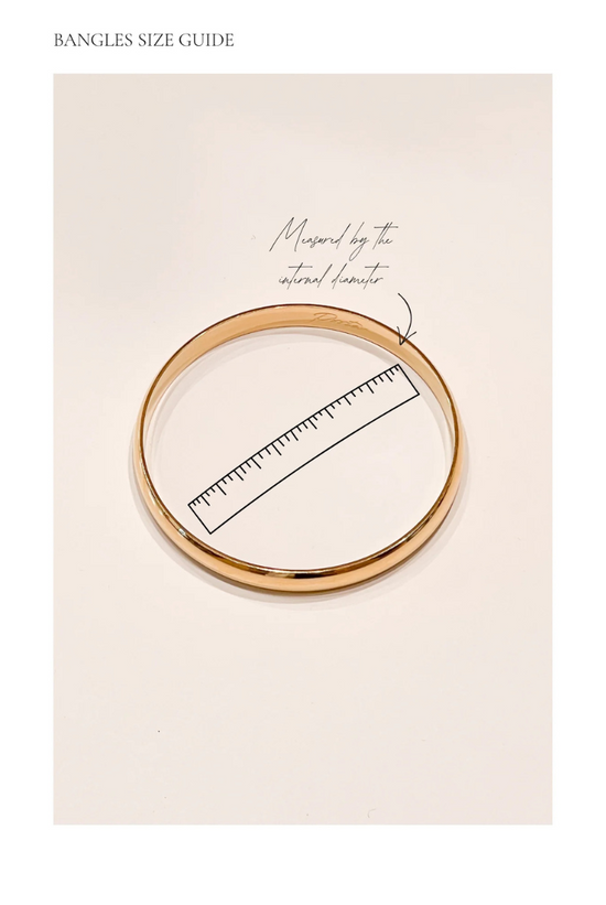 Tube Bangle | Gold