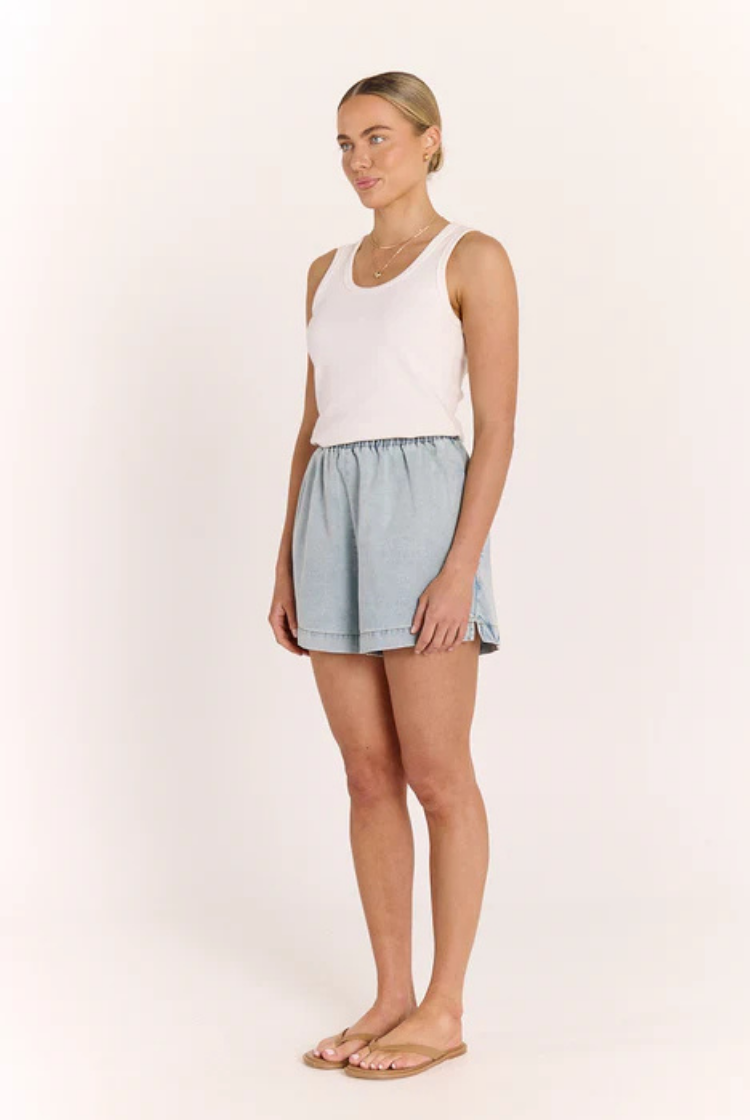 Arlo Denim Short | Summer Blue