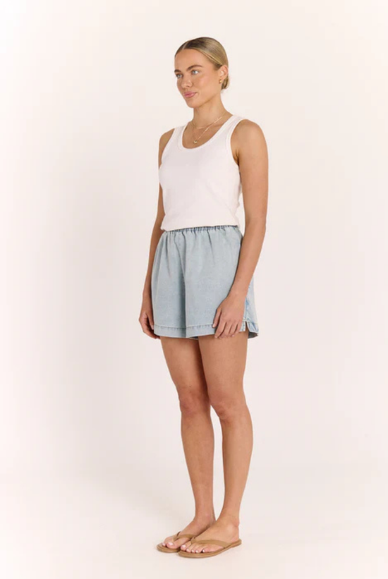 Arlo Denim Short | Summer Blue