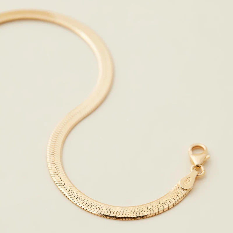 Sphinx 3mm Snake Chain Bracelet | Gold