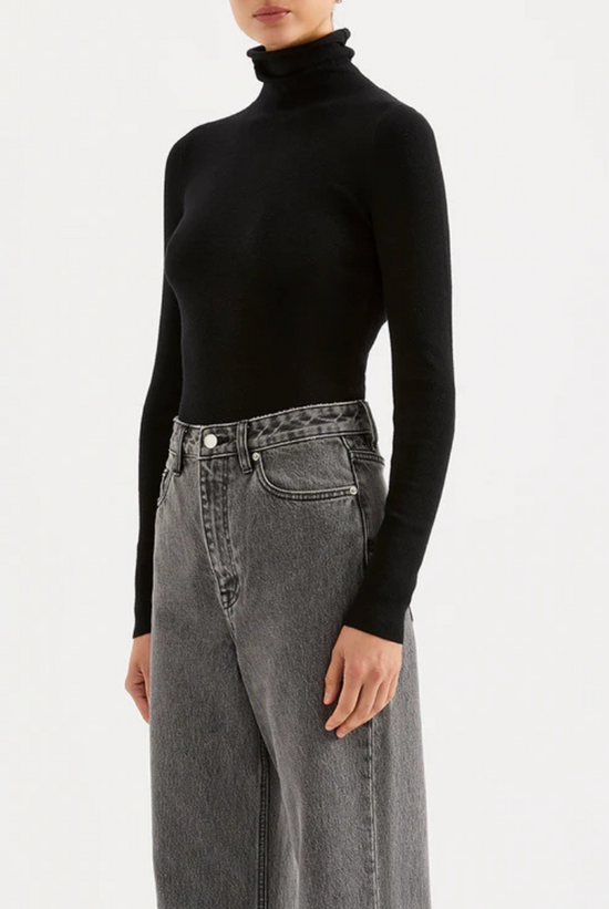 Florence Merino Skivvy | Black