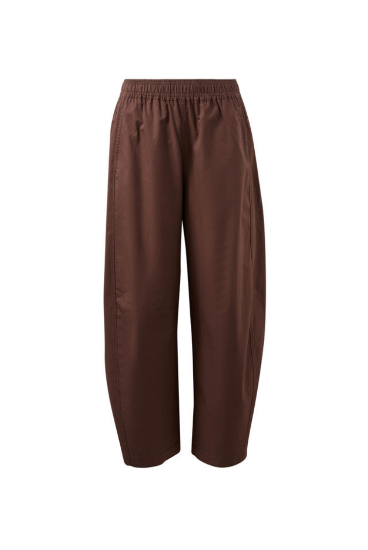Bella Barrel Pant | Brunette