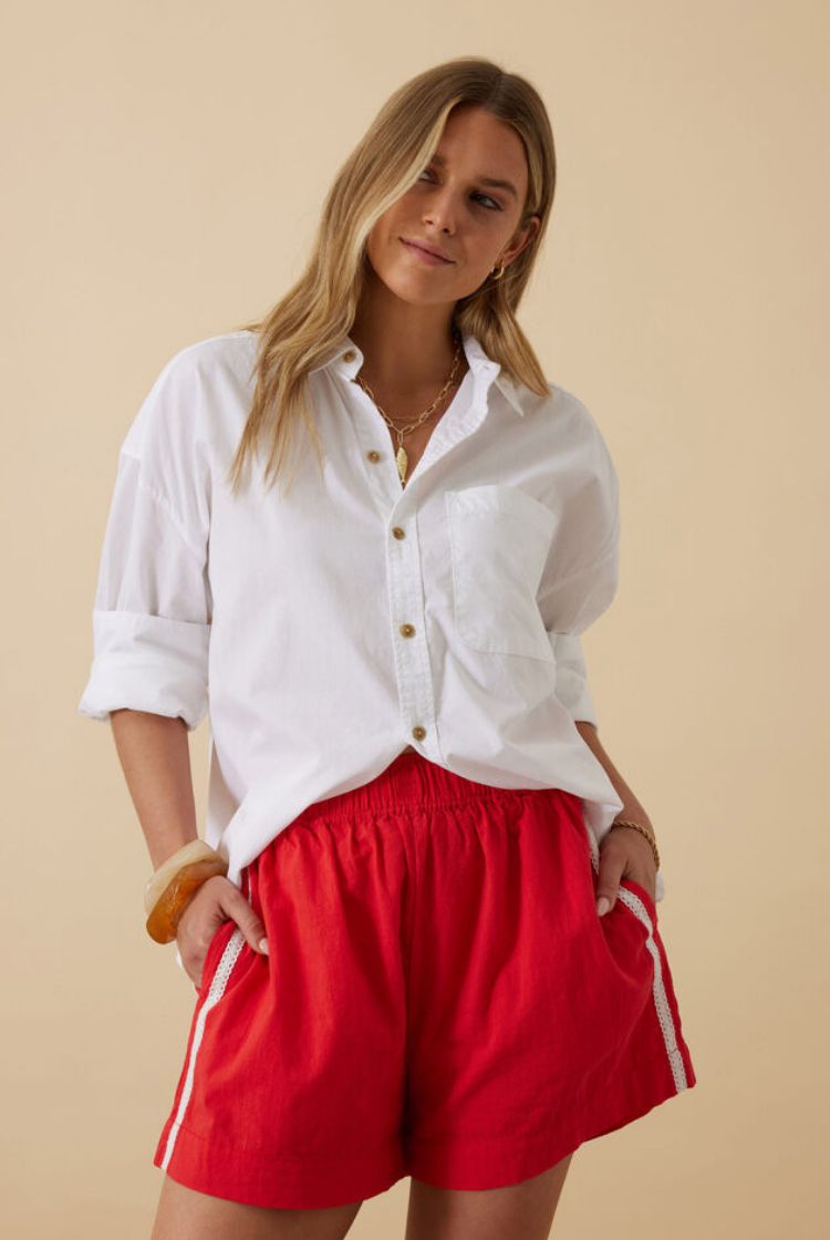 Mila Short | Heritage Red