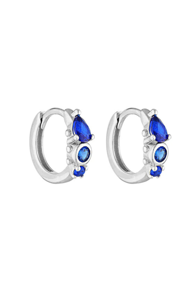 Heirloom Huggies | Silver/ Royal Blue