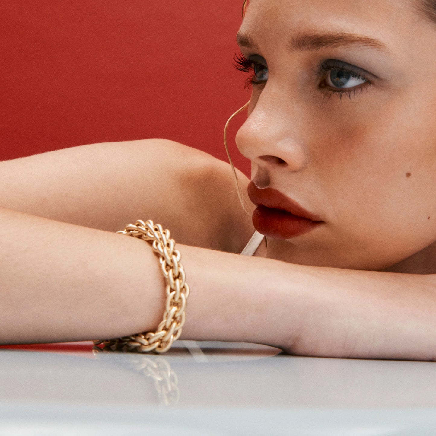 Tangled Chain Bracelet | Gold