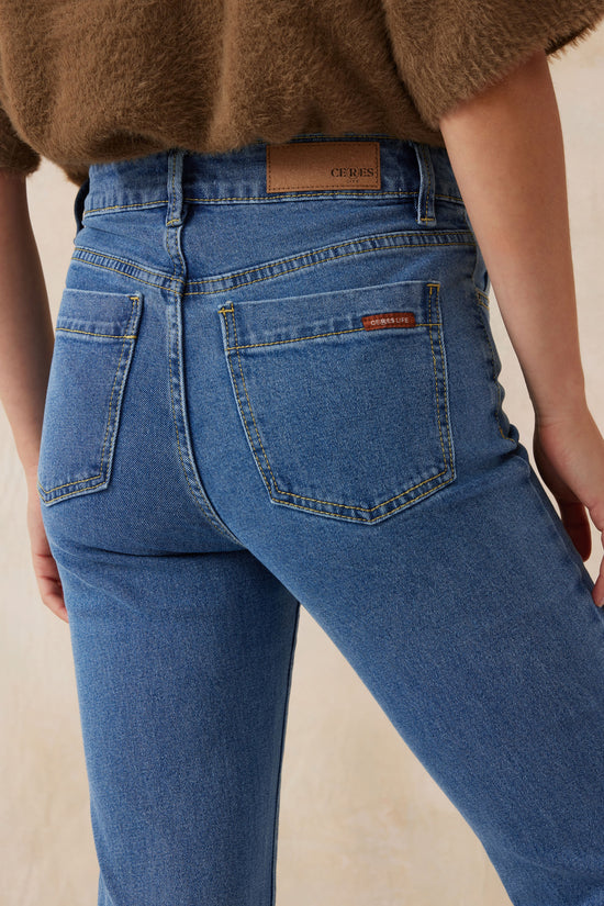 Bootleg Jean | Indigo