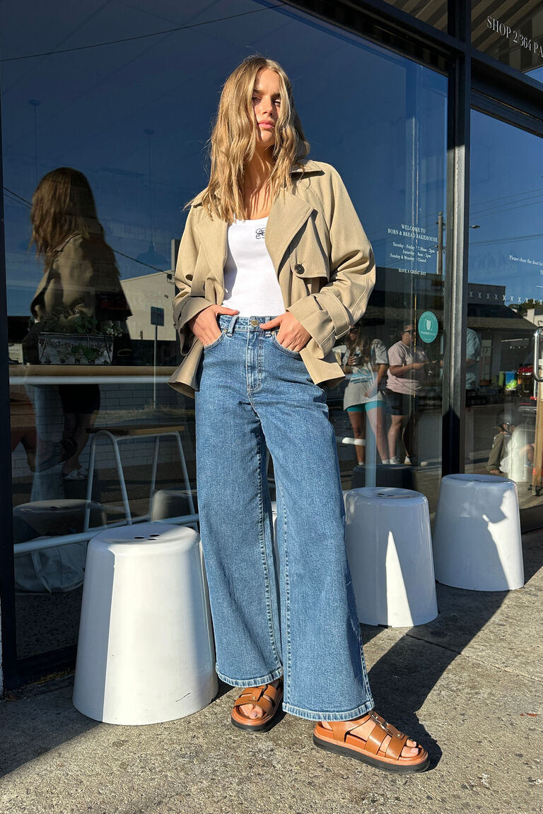 Short Trench Coat | Summer Taupe