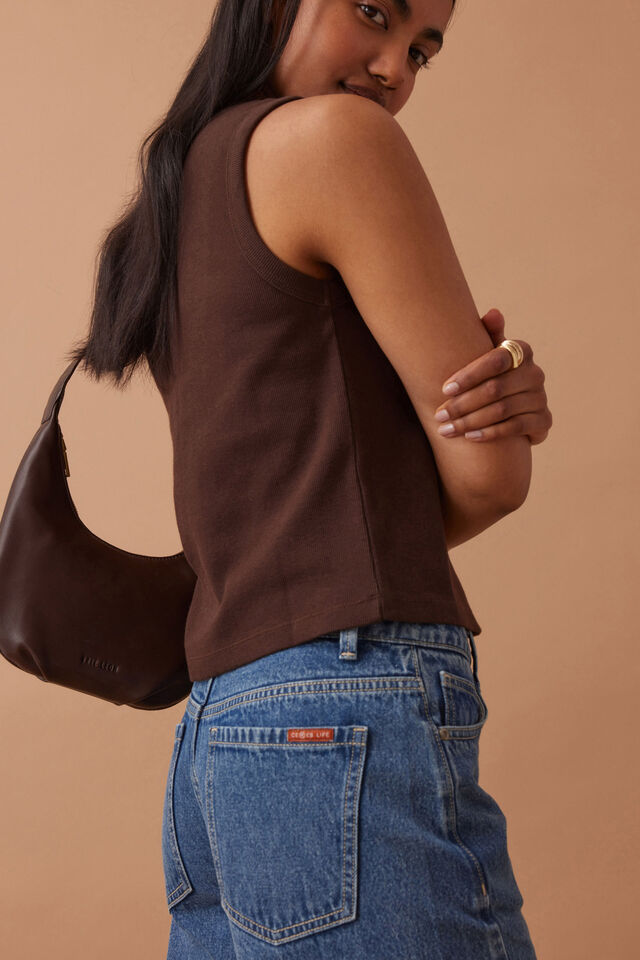 Leah Tapered Barrel Jean | Fresh Indigo