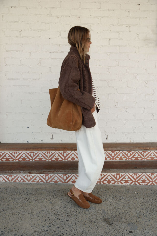 Teddy Jacket | Chocolate