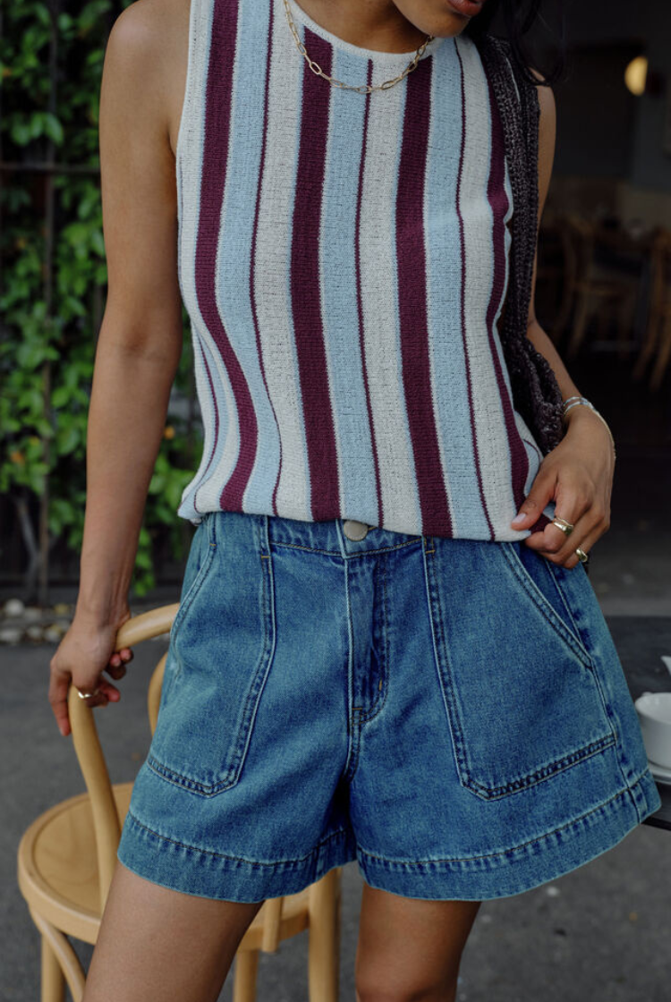 Weekender Short | Fresh Indigo