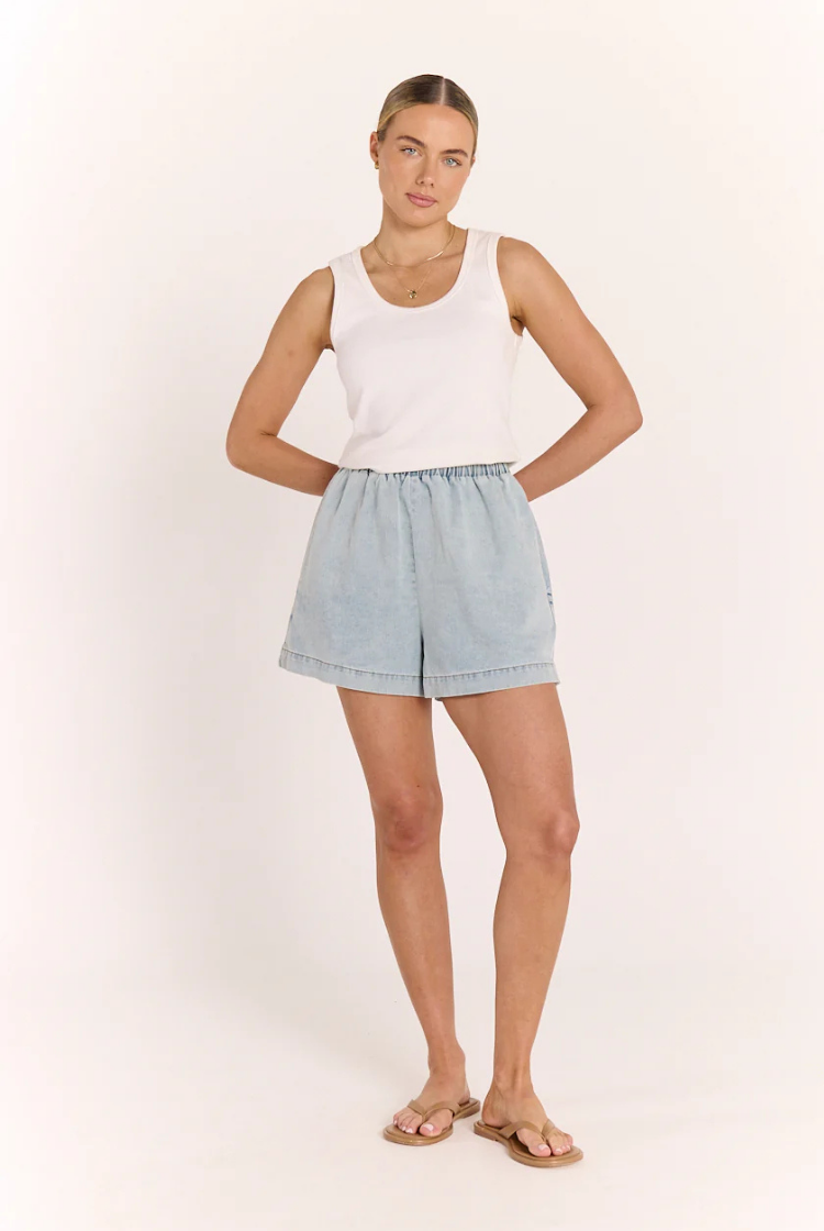 Arlo Denim Short | Summer Blue