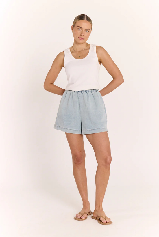 Arlo Denim Short | Summer Blue