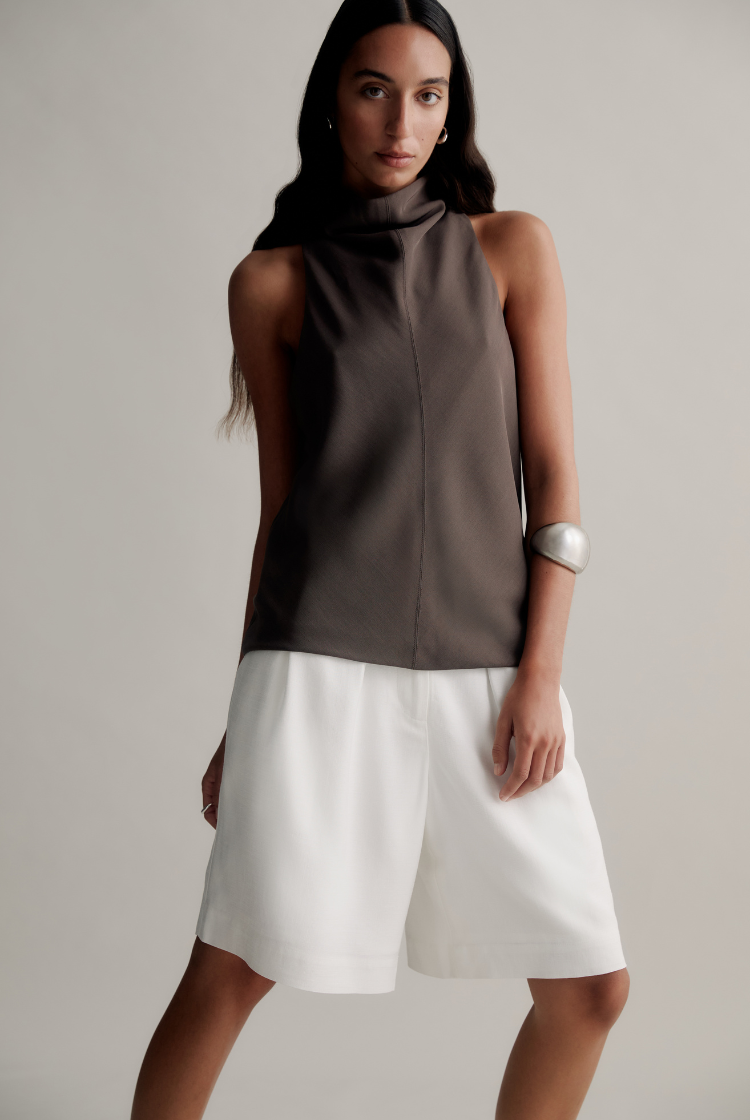 Margot Top | Taupe