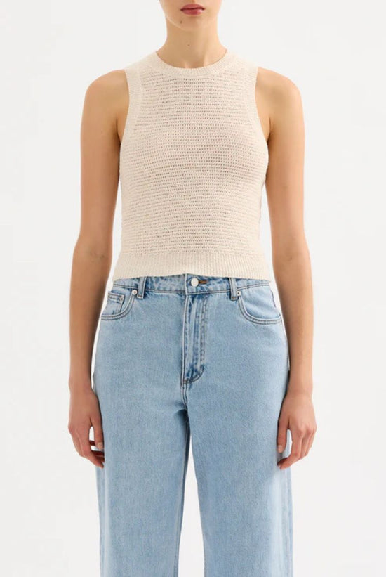 Ember Knit Tank | Cream