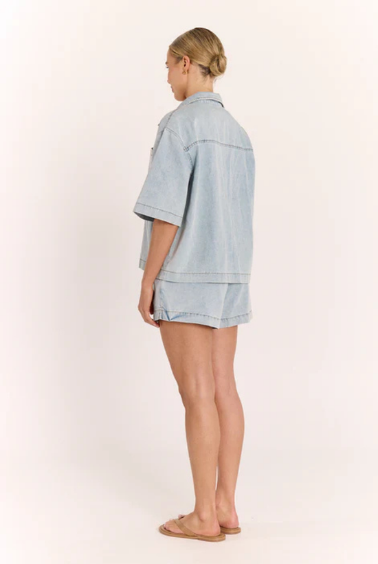 Arlo Denim Short | Summer Blue