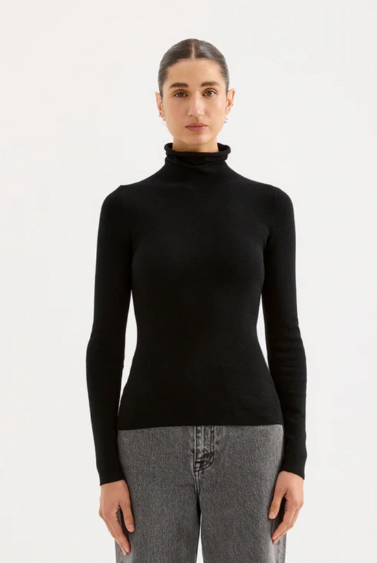 Florence Merino Skivvy | Black