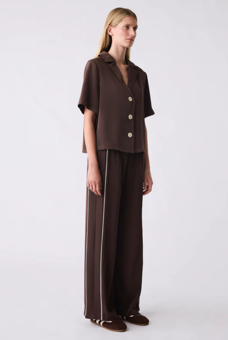 Staycation Shirt | Chocolate