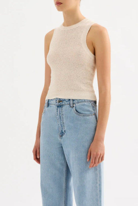 Ember Knit Tank | Cream