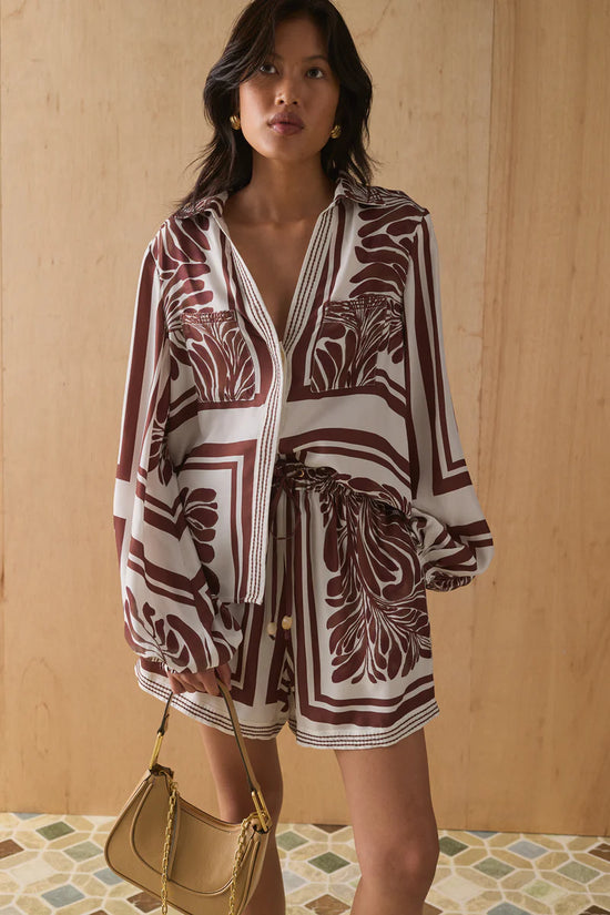 Sabrina Shirt | Lucena Print