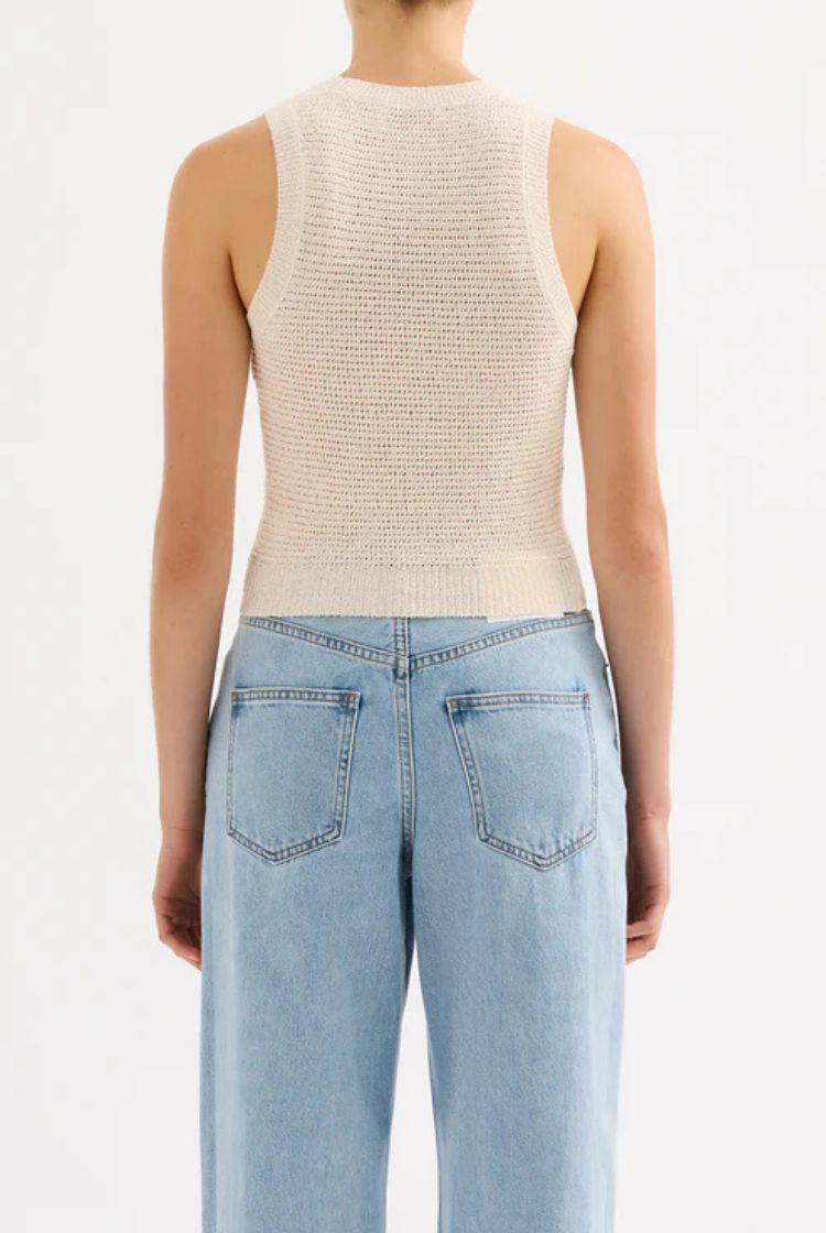 Ember Knit Tank | Cream