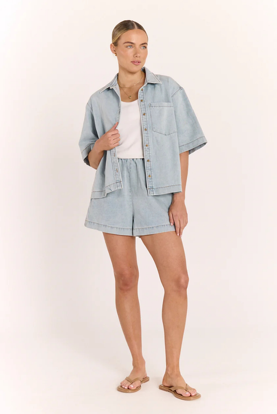 Arlo Denim Short | Summer Blue