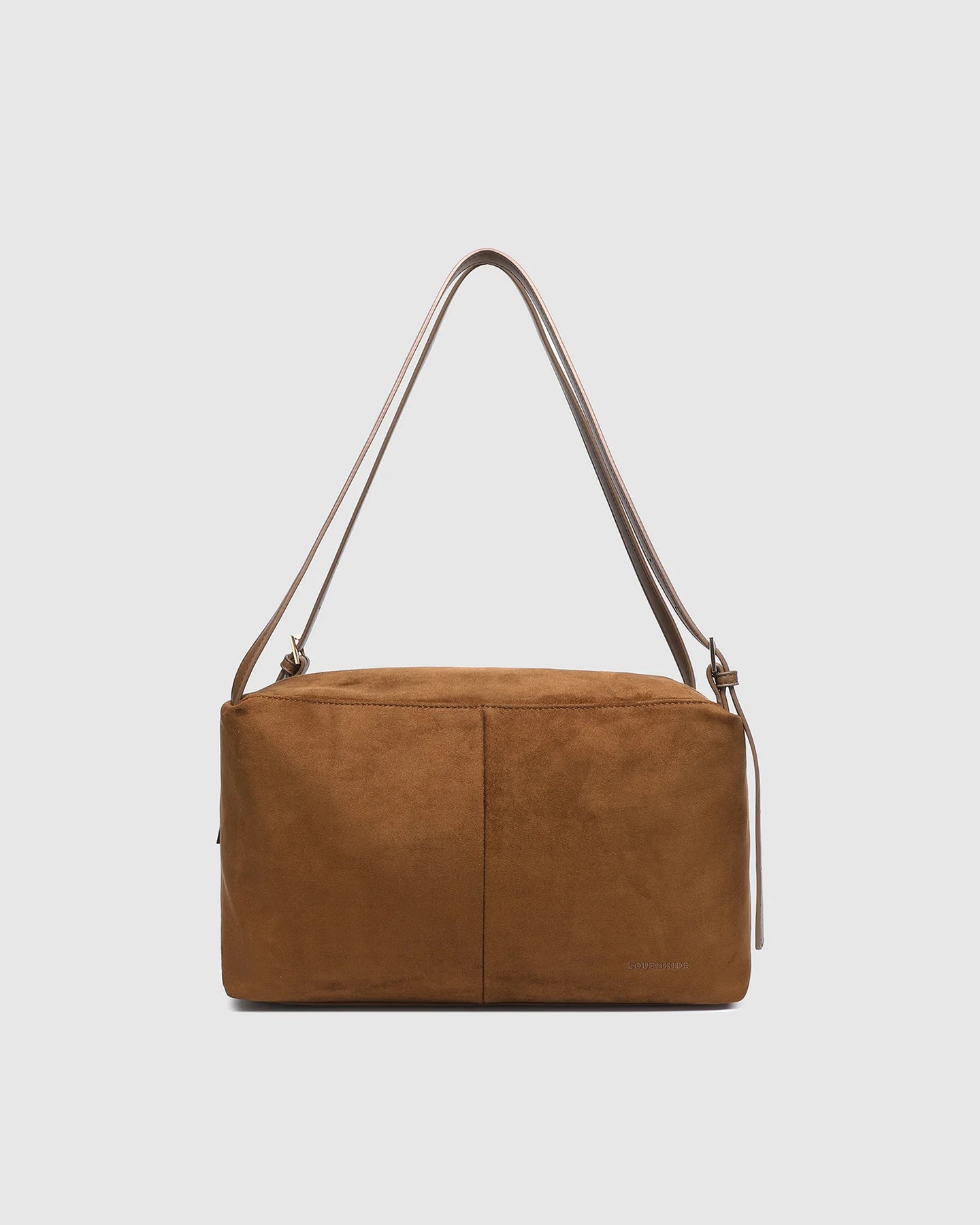 Marissa Suedette Shoulder Bag | Cognac