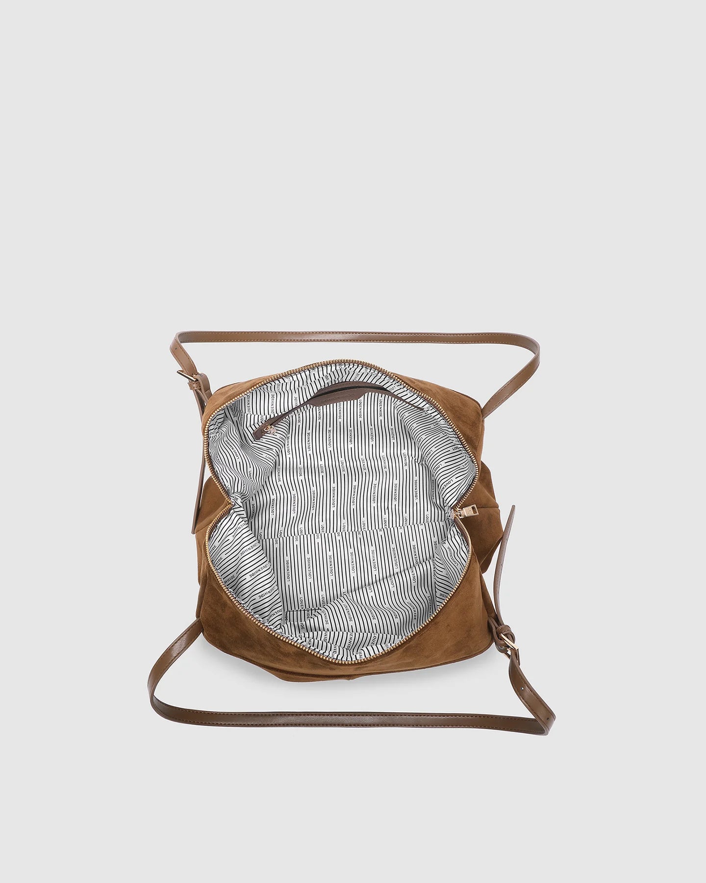 Marissa Suedette Shoulder Bag | Cognac
