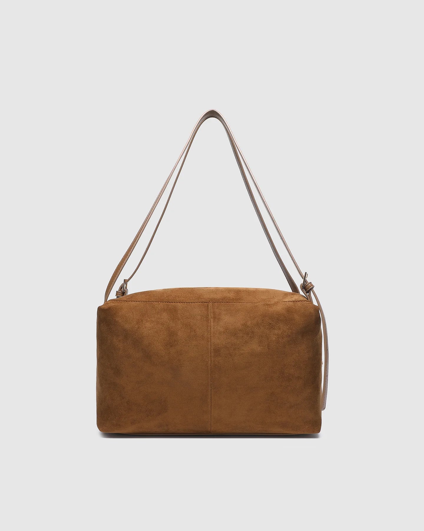 Marissa Suedette Shoulder Bag | Cognac
