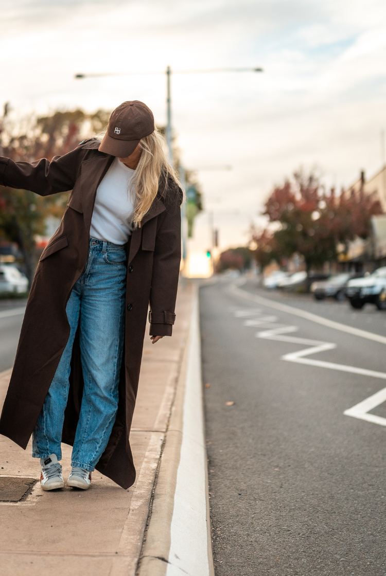 Franklin Trench Coat | Chocolate